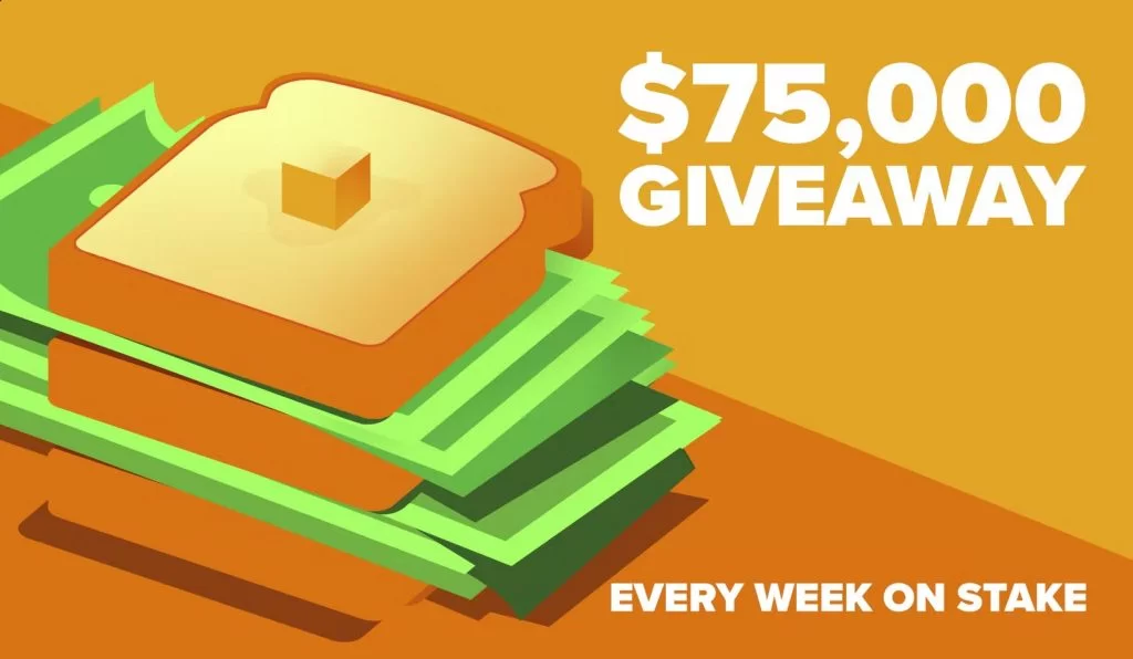 $75,000 giveaway